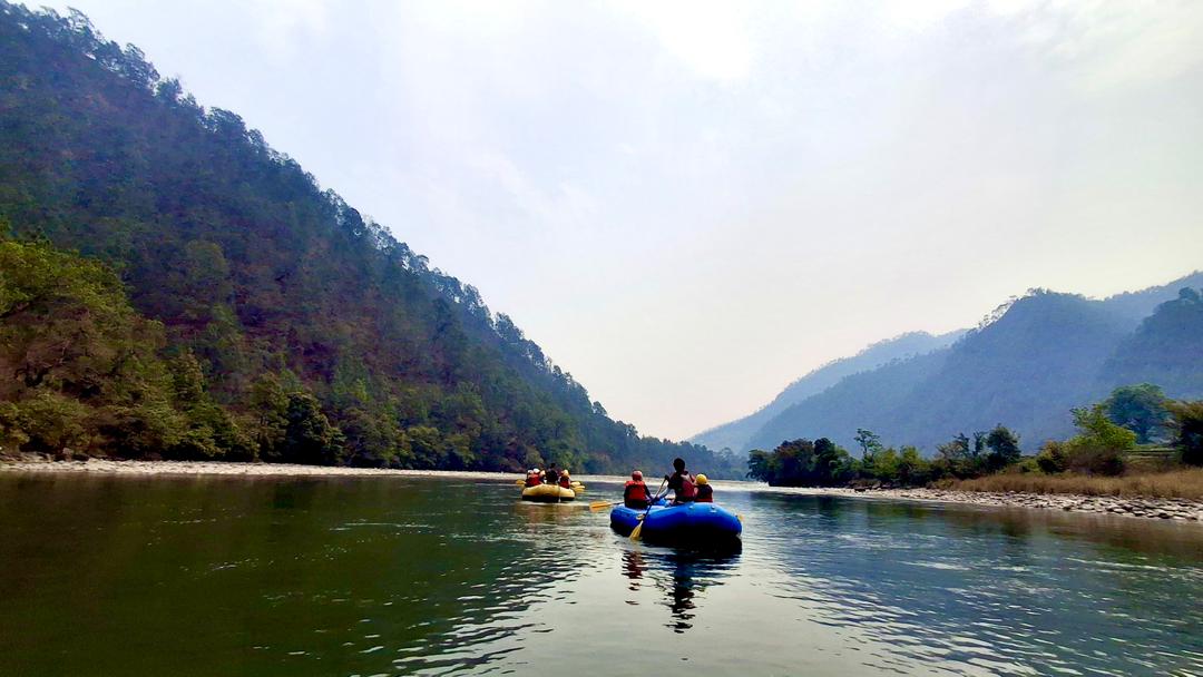 Rafting in Punakha